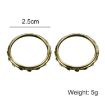 Xbox One Elite 5pairs 3D Replacement Ring Handle Accessories - Red Plating - 3