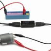 USB-A Female To 2 x Crocodile Clip Power Extension Cable, 0.5m - 4