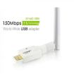 Picture of Mini High Power 802.11N 150M Wireless USB Adapter Card (White)