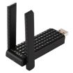 Picture of EDUP EP-AC1625 600Mbps 2.4G/5.8GHz Dual Band Wireless 11AC USB 2.0 Adapter Network Card with 2 Antennas for Laptop/PC (Black)