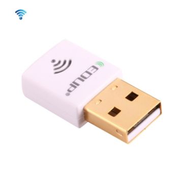 Picture of EDUP EP-AC1619 Mini Wireless USB 600Mbps 2.4G/5.8Ghz 150M+433M Dual Band WiFi Network Card for Nootbook/Laptop/PC (White)