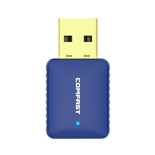 COMFAST CF-726B Dual-band Wifi USB Network Adapter - 650Mbps - 1