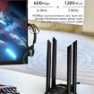 COMFAST CF-966AX WiFi 6 Adapter - 1800Mbps Dual Band USB3.0 - 6