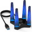 WAVLINK WN693A5 WiFi Network Card AC1900 Wireless Dual Band Adapter - 1