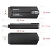 WD-AX3000 USB 3.0 WiFi6 Wireless Network Card (Black) - 5