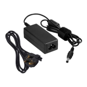 UK Plug AC Adapter 20V 2A 40W for LG Laptop, 5.5x2.5mm (Black) - 1