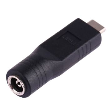 6.0 x 4.4mm Female to USB-C Male Plug Adapter - Connector - 1