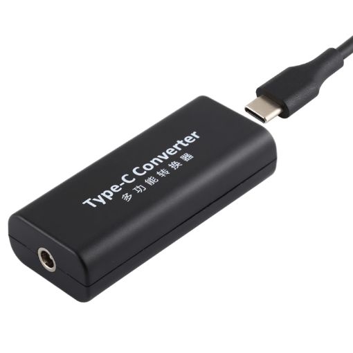 DC 4.8 x 1.7mm Power Jack to USB-C Female Adapter + 15cm Cable - 1