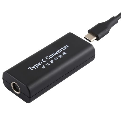 DC 7.4 x 0.6mm Power Jack to USB-C Female Adapter + Cable - 1