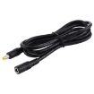 8A DC Power Extension Cable, 1.5m, Female to Male, Black - 4