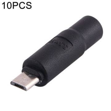 10 PCS 3.5 x 1.35mm to Micro USB DC Power Plug Connector - 1