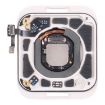 Glass Back Cover Wireless Charging Coil Apple Watch SE 2022 40mm Starlight - 3