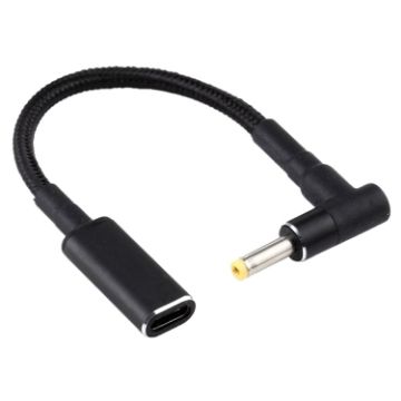 4.0 x 1.7mm Elbow to USB-C Adapter Cable - 1
