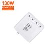 GaN130W 4-Port USB-C PD65W/PD30W Charger - UK/US Plug - 3