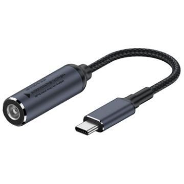 DC 6.5 x 1.4mm to USB-C Male 100W Charging Adapter - 1