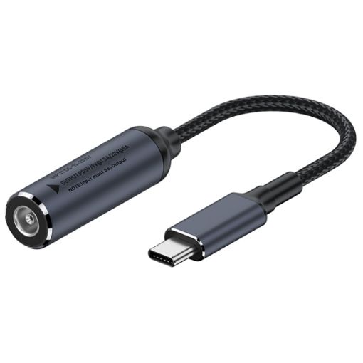 DC 6.5 x 1.4mm to USB-C Male 100W Charging Adapter - 1
