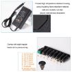65W 6-20V Adjustable 3A DC Power Adapter Charger - UK Plug Small - 6
