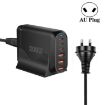 GaN PD100W Type-C x 3 + USB x 3 Multi Port Laptop Adapter - 1