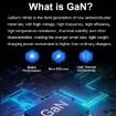 GaN PD100W Type-C x 3 + USB x 3 Multi Port Laptop Adapter EU Plug - 5