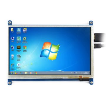 Waveshare 7 Inch HDMI LCD Touch Screen for Raspberry Pi - 1