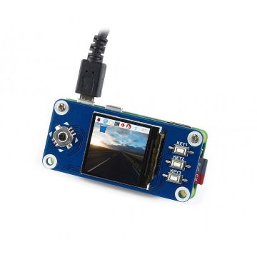 Picture of WAVESHARE 240x240 1.3inch IPS LCD Display HAT for Raspberry Pi