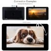 Waveshare 7" 800x480 Capacitive Touch Display with Case & Front Camera - 5