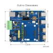 Waveshare Compute Module IO Board with PoE Feature for Raspberry Pi CM4 - 9