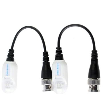 Passive UTP Network Video Balun CAT5 to Camera CCTV BNC DVR - 2 PCS - 1