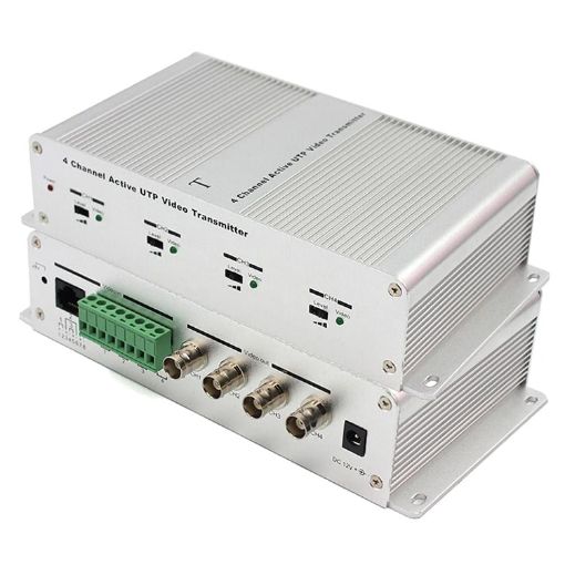 4 Channel Active UTP Video Transmitter - Silver - 1
