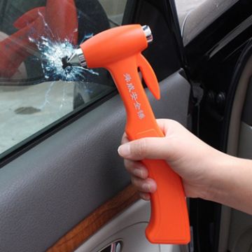 Picture of SHUNWEI SD-3501 Seat Belt Cutter Window Breaker Auto Rescue Tool (Orange)