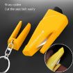 2 PCS P156 Car Safety Hammer - Black - 4