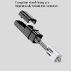 Car Safety Hammer - Portable Alloy Escape Tool - Anti-Static Silver - 5