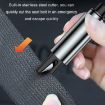 Car Glass Safety Hammer Emergency Escape Tool - Red - 7