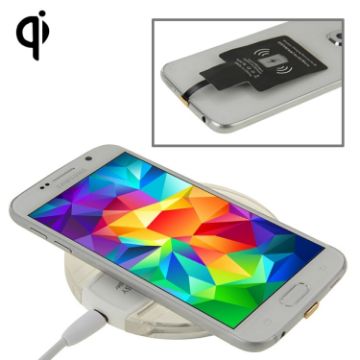 Picture of FANTASY Wireless Charger & Wireless Charging Receiver, For Galaxy Note Edge/N915V/N915P/N915T/N915A (White)