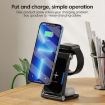 T8 QI Certified Fast Charging Station 3 in 1 Foldable Design - 6