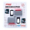 2 PCS RS-01 Universal Car Seat Belt Extension Buckle - Grey - 4