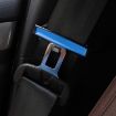 Universal Car Seatbelt Adjuster Clip - Blue (2PCS) - 6