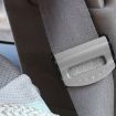 SHUNWEI SD-1401 Car Safety Seat Belt Adjuster - 2 PCS (Silver) - 1