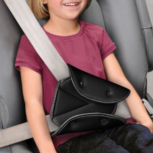 Sturdy Adjustable Triangle Safety Seat Belt Pad - Child Protection - 1