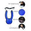Blue Car Child Rabbit Double Shoulder Seat Belt Adjuster - 3