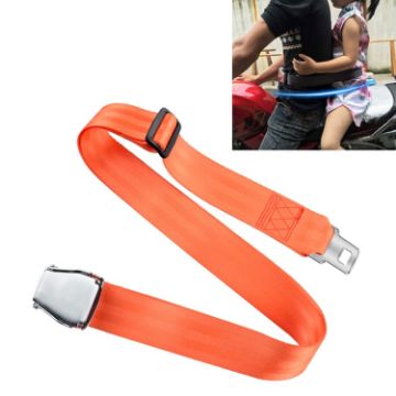 Picture of Child Safety Bundle Protection Belt for Electric Motorcycle/Bicycle (Orange)