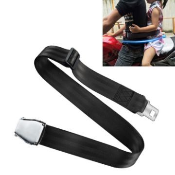 Picture of Child Safety Bundle Protection Belt for Electric Motorcycle/Bicycle (Black)