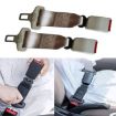 Child and Pregnant Woman Car Seat Belt Extender - 2 PCS, Beige - 1