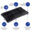 Y-S008 Post-operative Car Seat Belt Pillow Grey - 3