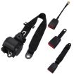 Universal 3-Point Car Seat Belt with Emergency Locking - Braided Straps - 2