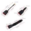 Universal 3-Point Car Seat Belt with Emergency Locking - Iron Buckle - 4