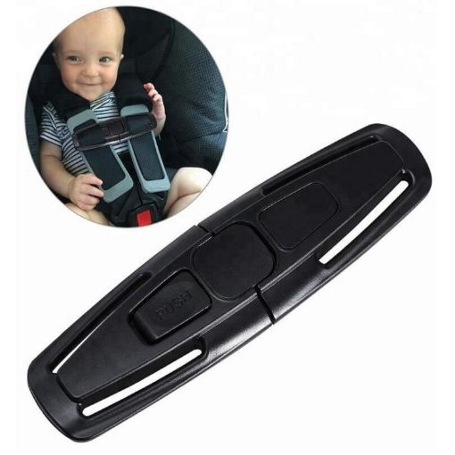 Child Safety Seat Belt 5-point Chest Buckle Adjustment Lock - 1