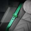 Black Silicone Seatbelt Buckle Protector - Anti Scratch Cover - 9