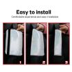Bling Car Leather Seat Belt Cover Shoulder Pads - Colorful Silver - 6