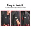 50cm Carbon Fiber Car Leather Seat Belt Cover Shoulder Pads - 5